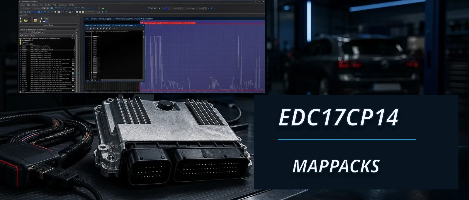 Bosch EDC17CP14 Mappacks Now Available in Mappack Builder